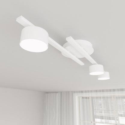 Fragment 3 loftlampe hvid
