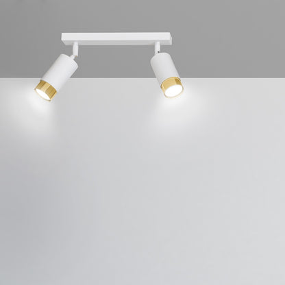 Hiro 2 loftspot hvid/guld