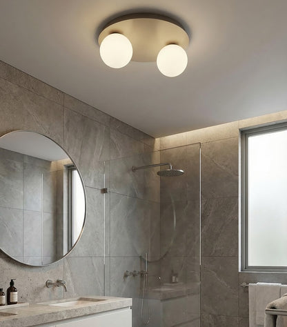 Solar 2 loftlampe mokka/opal