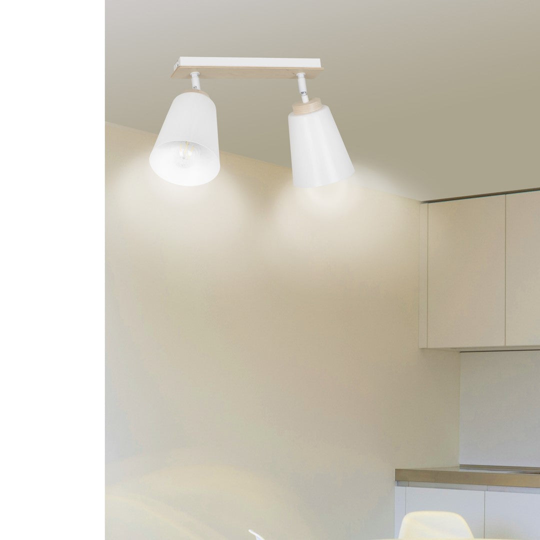 Atlas 2 loftspot hvid