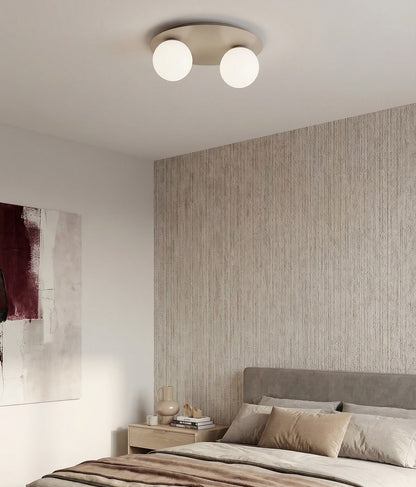 Solar 2 loftlampe mokka/opal