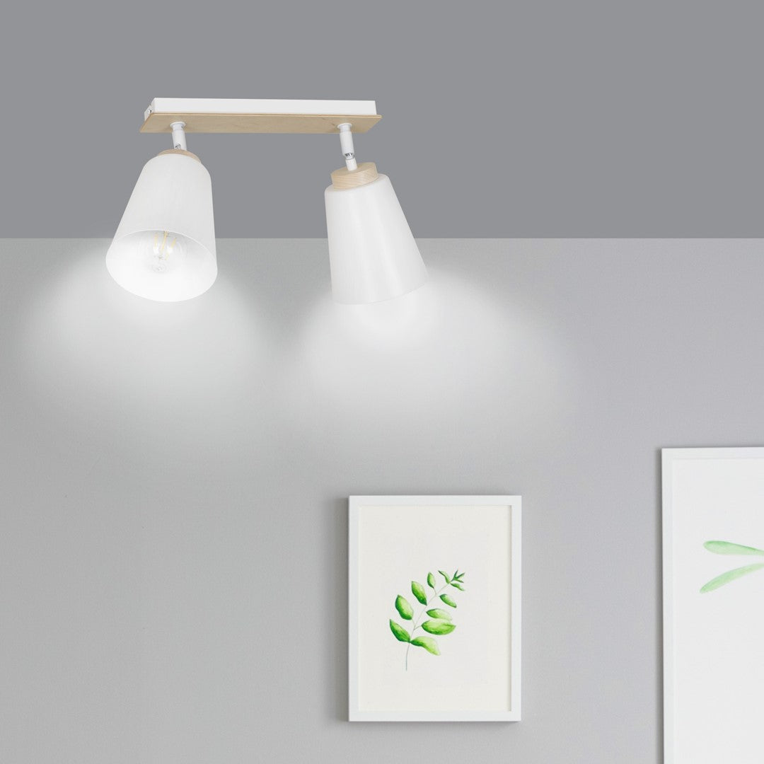 Atlas 2 loftspot hvid