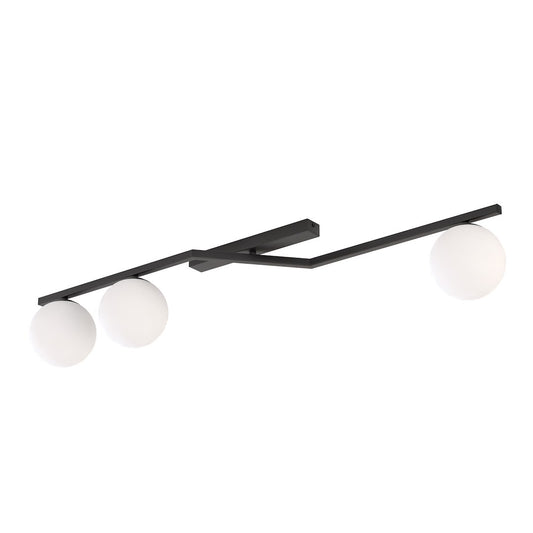 Naton 3 loftlampe sort/opal