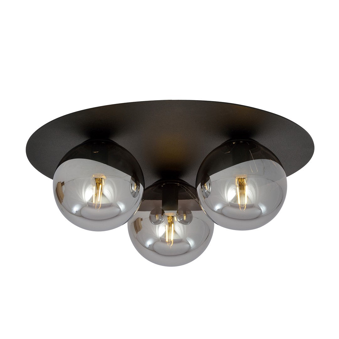 Solar 3 loftlampe sort/grafit