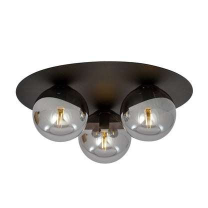 Solar 3 loftlampe sort/grafit