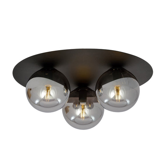 Solar 3 loftlampe sort/grafit