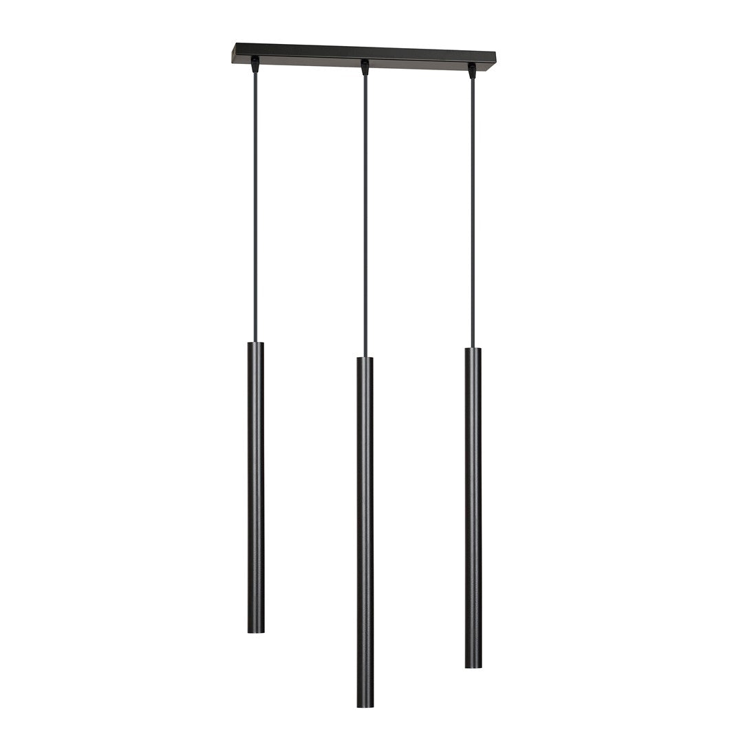 Selter 3 pendant light black