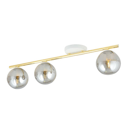 Monza 3 loftlampe hvid/grafit