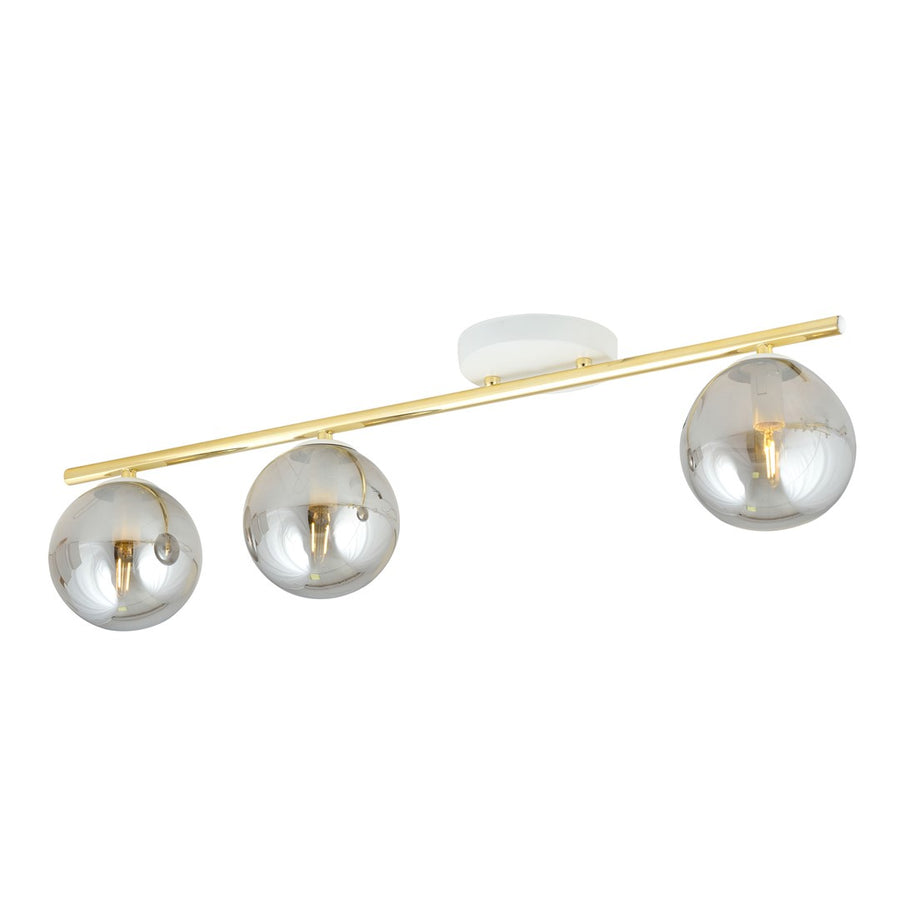 Monza 3 loftlampe hvid/grafit