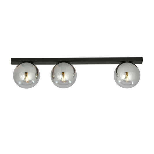 Fit 3 loftlampe sort/grafit