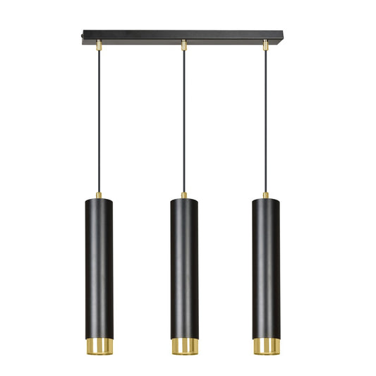 Kibo 3 pendellampe blå/guld