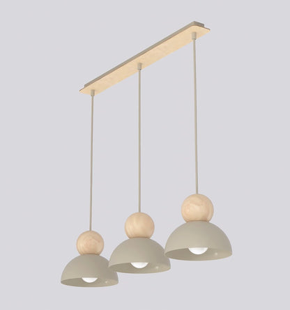 Kaki 3 loftlampe mokka