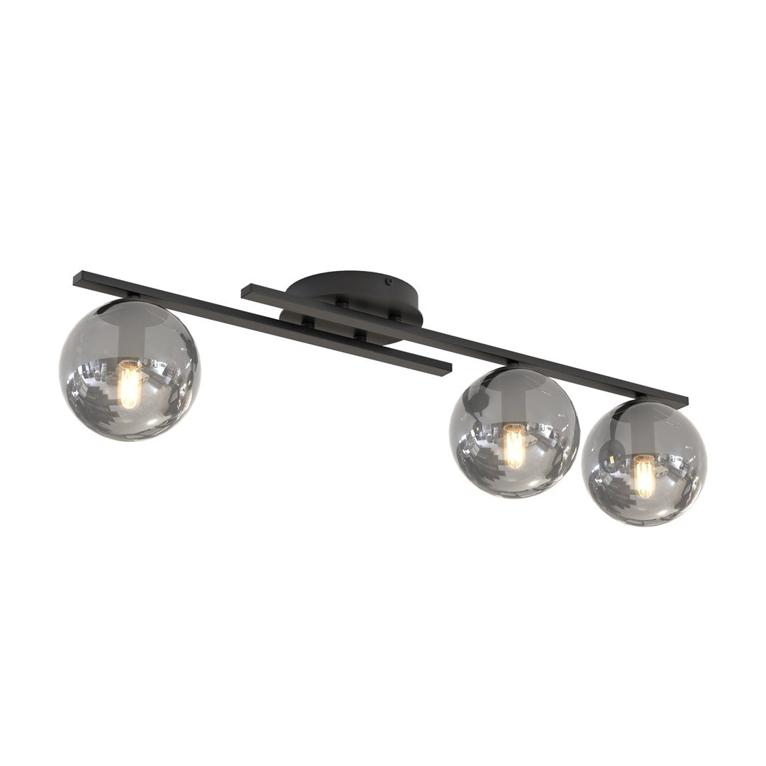 Kairo 3 loftlampe sort/grafit