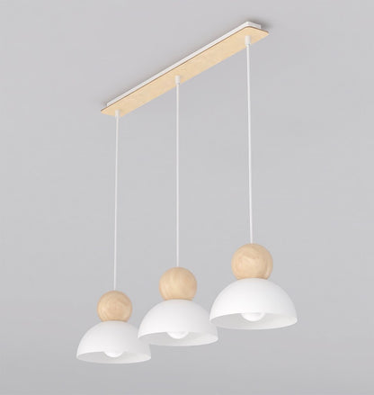 Kaki 3 loftlampe hvid