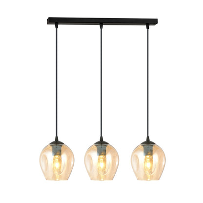 Istar 3 pendellampe sort/honninggul
