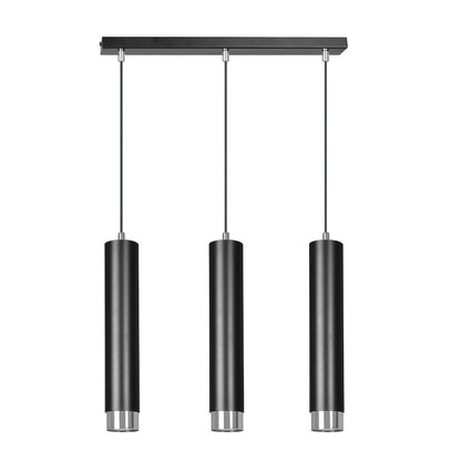 Kibo 3 pendellampe sort/krom