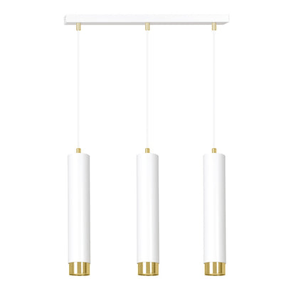Kibo 3 pendellampe hvid/guld