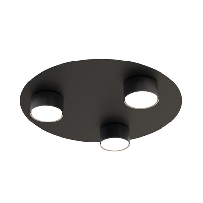 Bolx 3 loftlampe sort