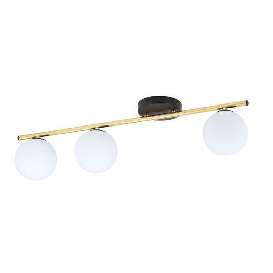Monza 3 loftlampe sort/opal