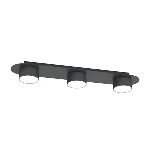 Diaz 3 loftlampe sort