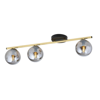Monza 3 loftlampe sort/grafit