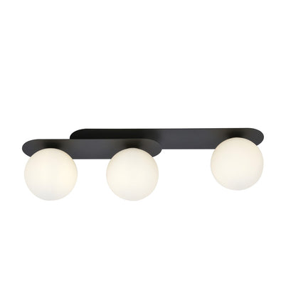 Plaza 3 loftlampe sort/opal