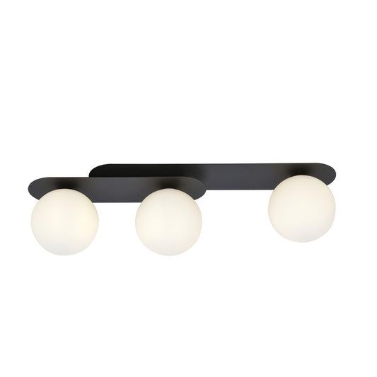 Plaza 3 loftlampe sort/opal