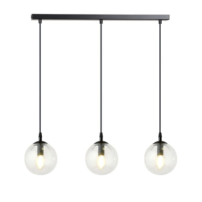 Cosmo 3 pendellampe transparent