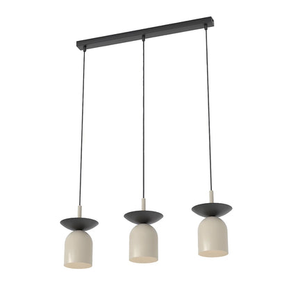 Ego 3 pendellampe sort/mokka
