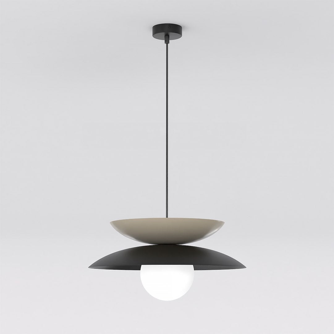 Nagoya 1 pendellampe sort/mokka