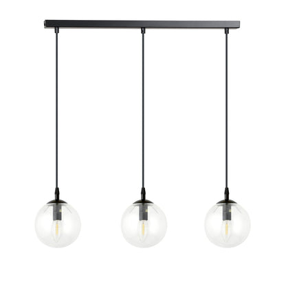 Cosmo 3 pendellampe transparent