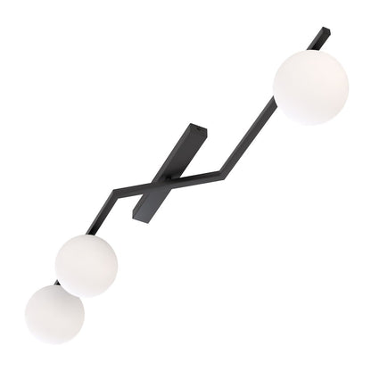Naton 3 loftlampe sort/opal