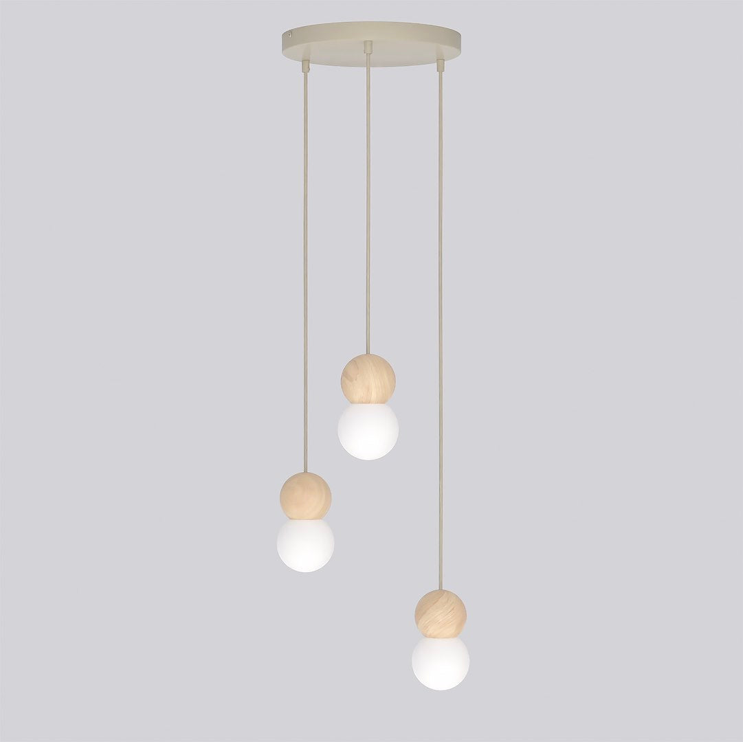 Loop 3 pendellampe mokka