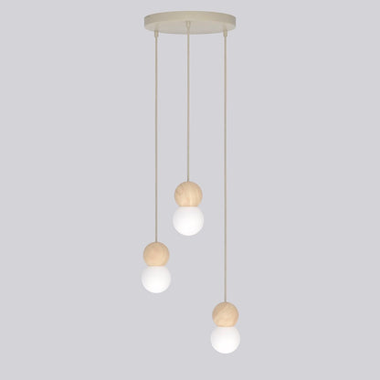 Loop 3 pendellampe mokka