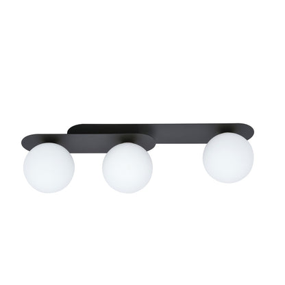 Plaza 3 loftlampe sort/opal