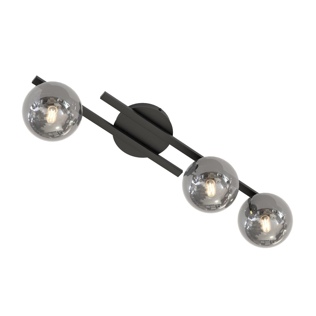 Kairo 3 loftlampe sort/grafit