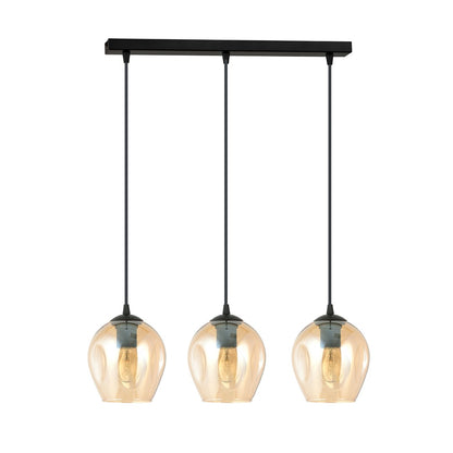 Istar 3 pendellampe sort/honninggul
