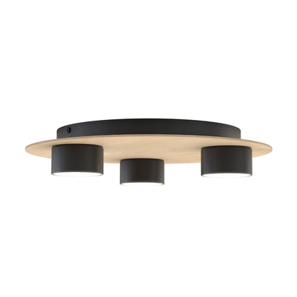 Pixo 3 loftlampe sort