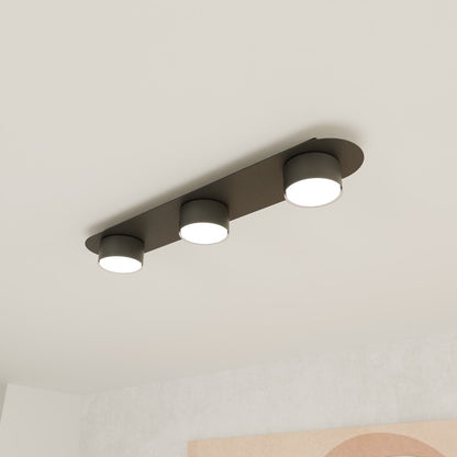 Diaz 3 loftlampe sort