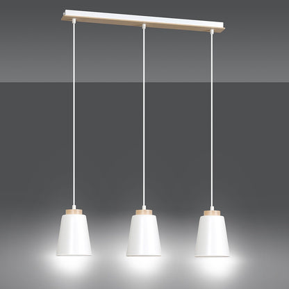 Bolero 3 pendellampe hvid