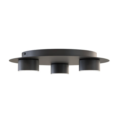 Bolx 3 loftlampe sort