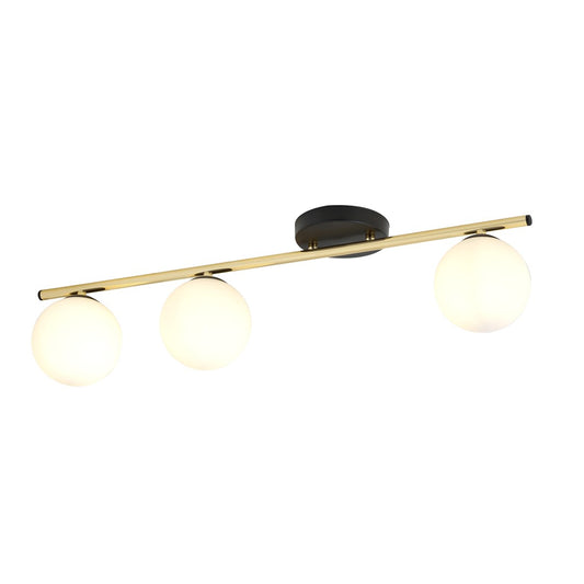 Monza 3 loftlampe sort/opal