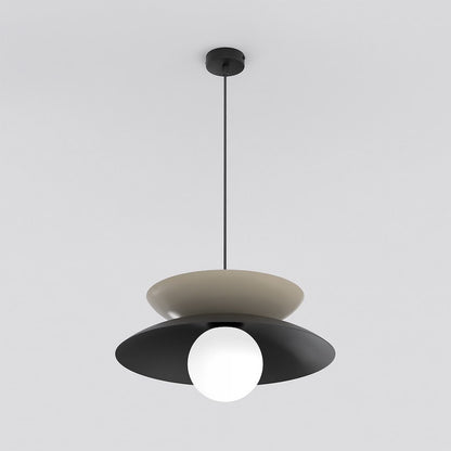 Nagoya 1 pendellampe sort/mokka