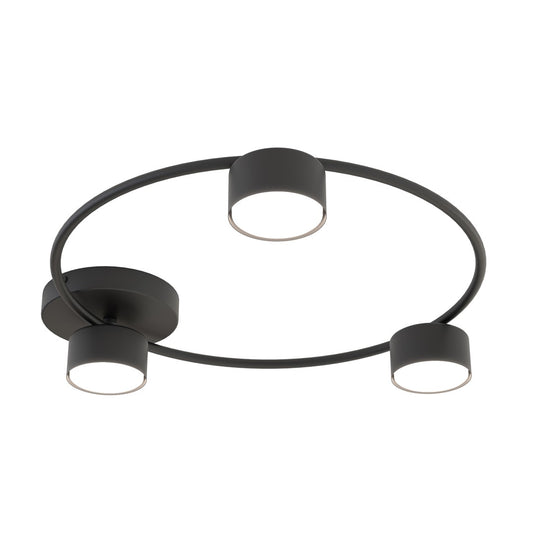 Lucio 3 loftlampe sort