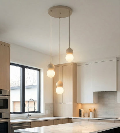 Loop 3 pendellampe mokka