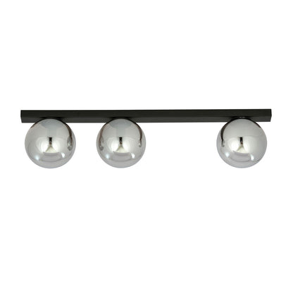 Fit 3 loftlampe sort/grafit