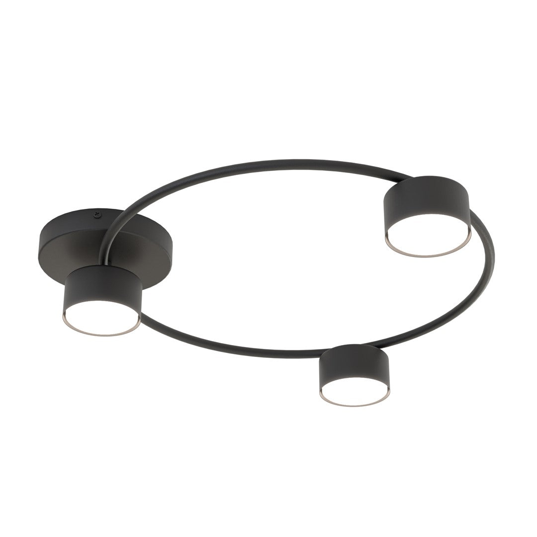Lucio 3 loftlampe sort