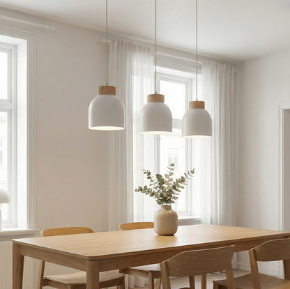Vigo 3 pendellampe hvid