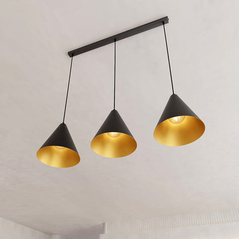 REBEL 3 SORT/GULD