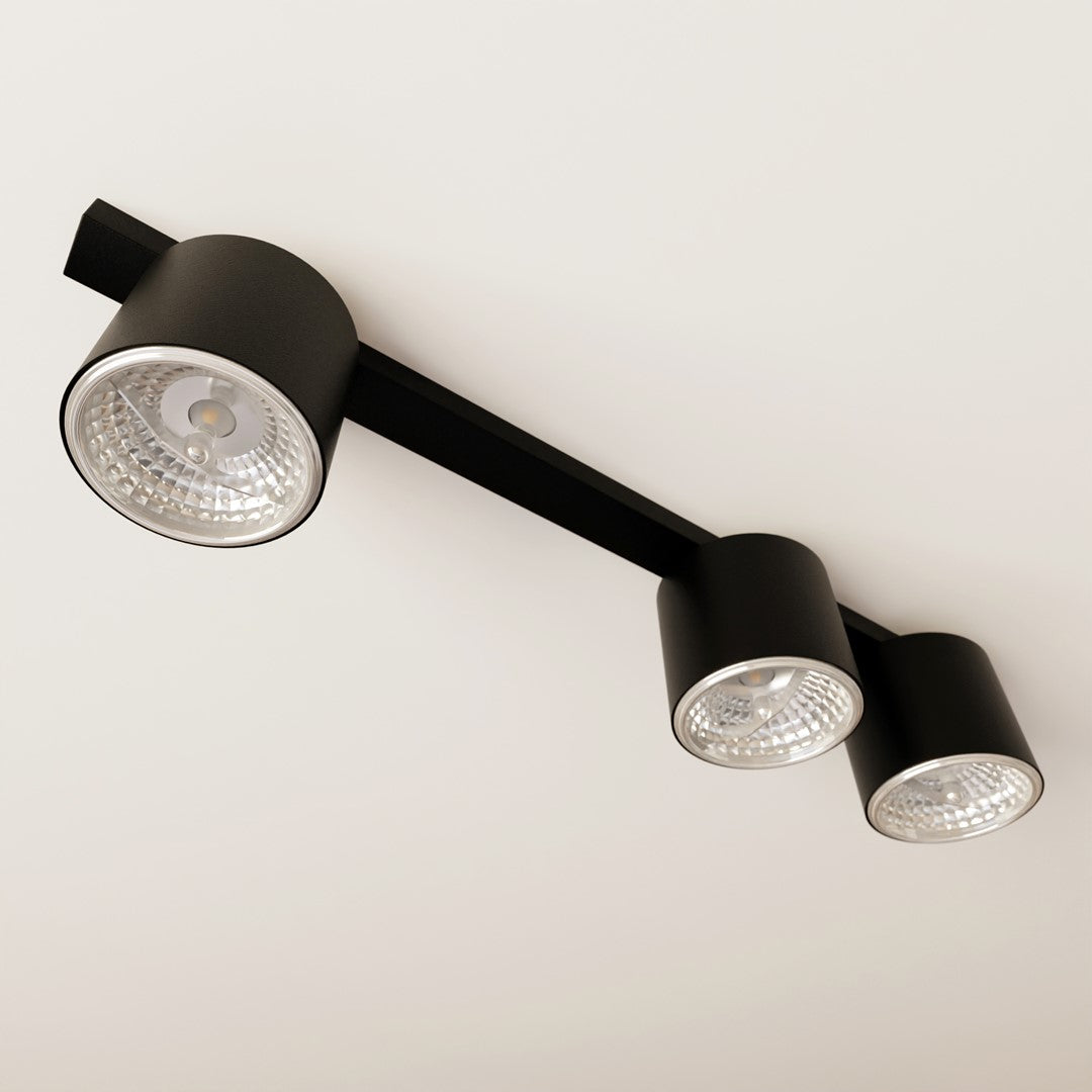 Nano 3 loftlampe sort